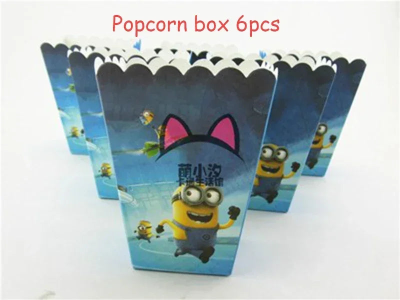 Miniso Minions Party Set – Disposable Cups, Plates & Straws - Image 8