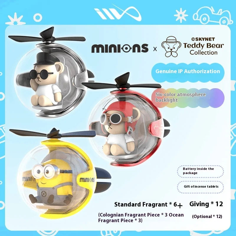 Minions Cartoon Car Air Freshener - Image 3