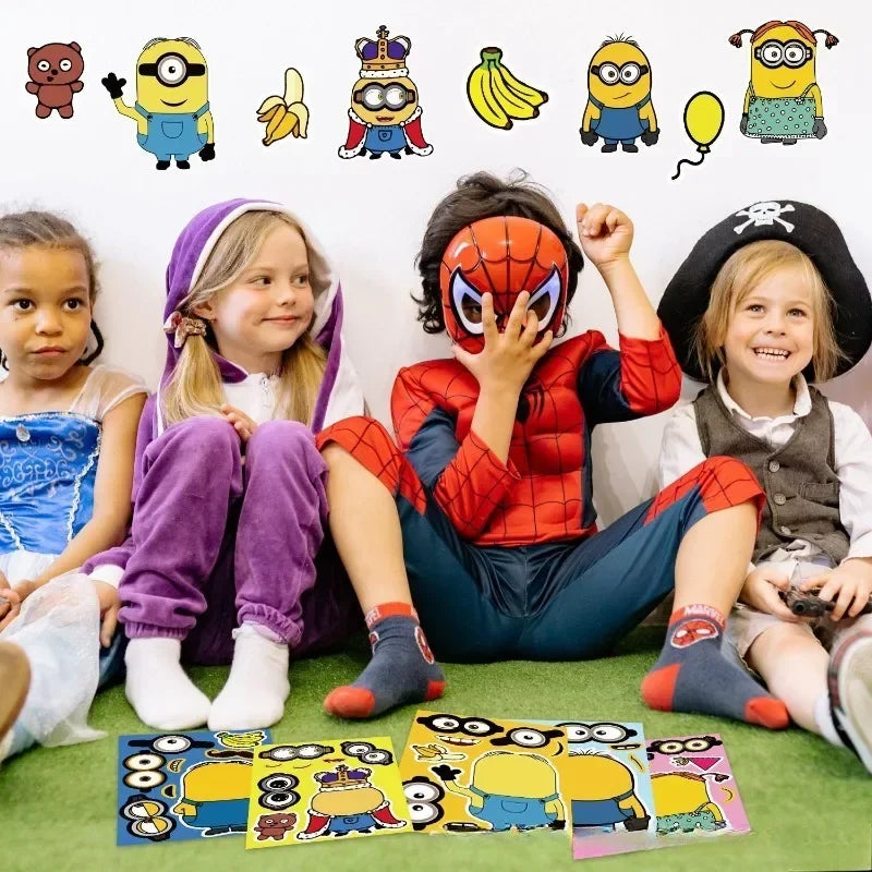 Minions Despicable Me Anime Character Cartoon Puzzle Stickers - Image 5