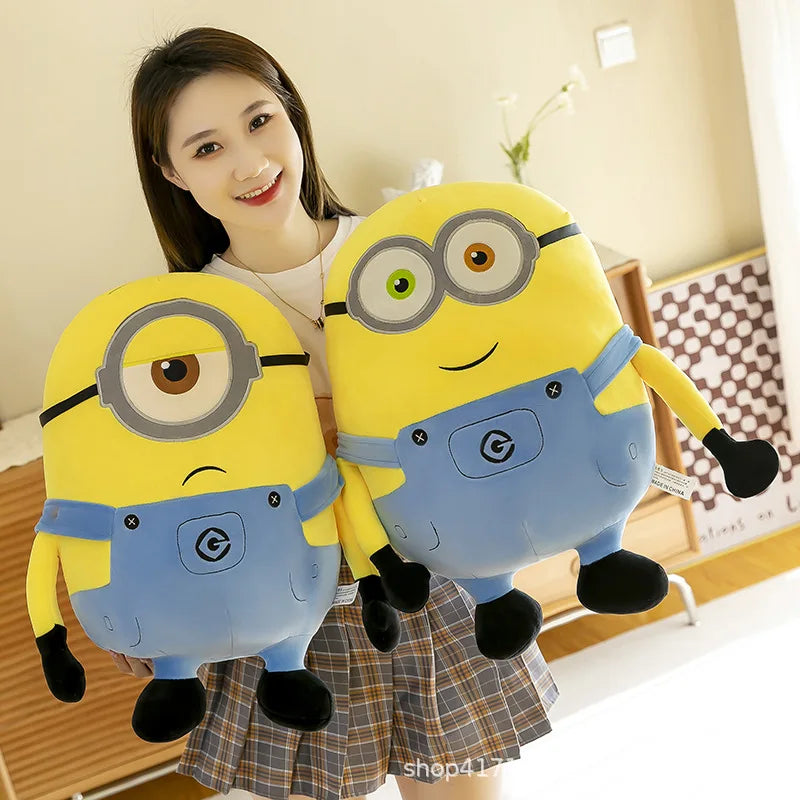 Cute Minions Plush Toys – Bob & Stuart in Jeans - Image 4