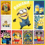 Minions Diamond Painting Kit – 5D DIY Mosaic Art for Home Décor