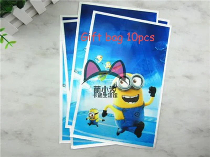 Miniso Minions Party Set – Disposable Cups, Plates & Straws - Image 11