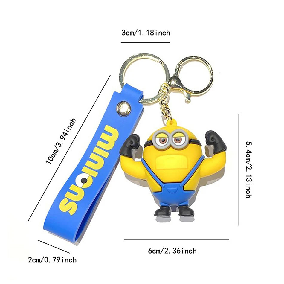 Minions 4 Despicable Me Keychain Figure Pendant Toy - Image 3