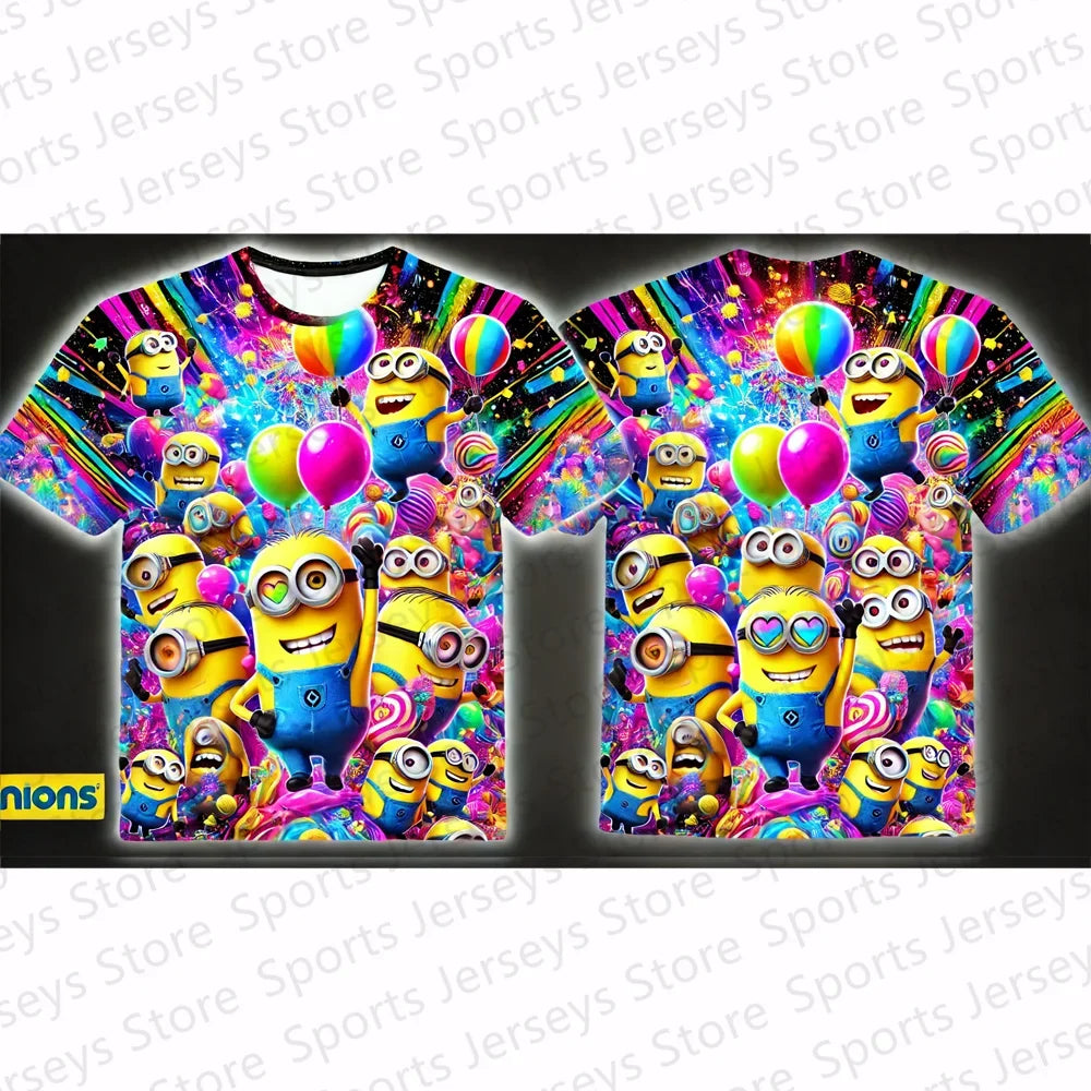 2024 New Minions 3D Children T-Shirt - Image 5