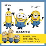 Kawaii Minions 3D Eye Figurines – Classic Action Toys for Kids