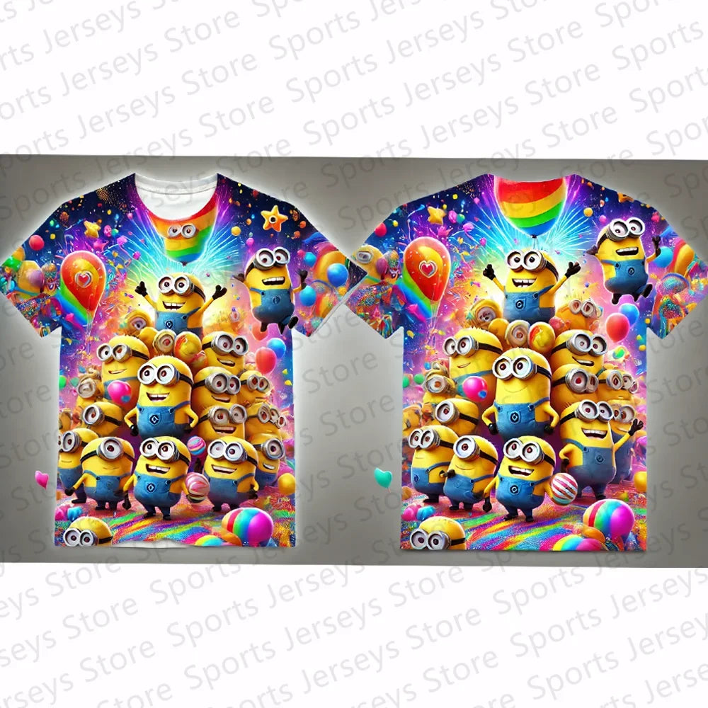 2024 New Minions 3D Children T-Shirt - Image 6