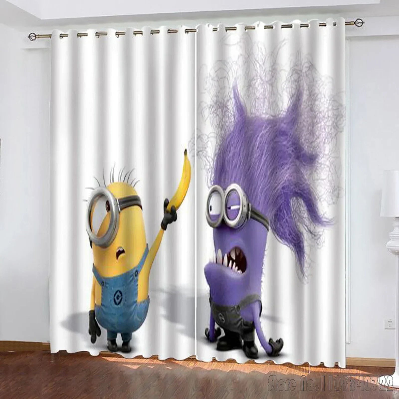 Minions 3D Blackout Curtains – Cartoon Window Decor for Kids’ Room - Image 10