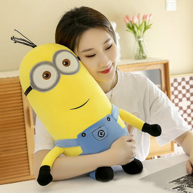 Cute Minions Plush Toys – Bob & Stuart in Jeans - Image 5