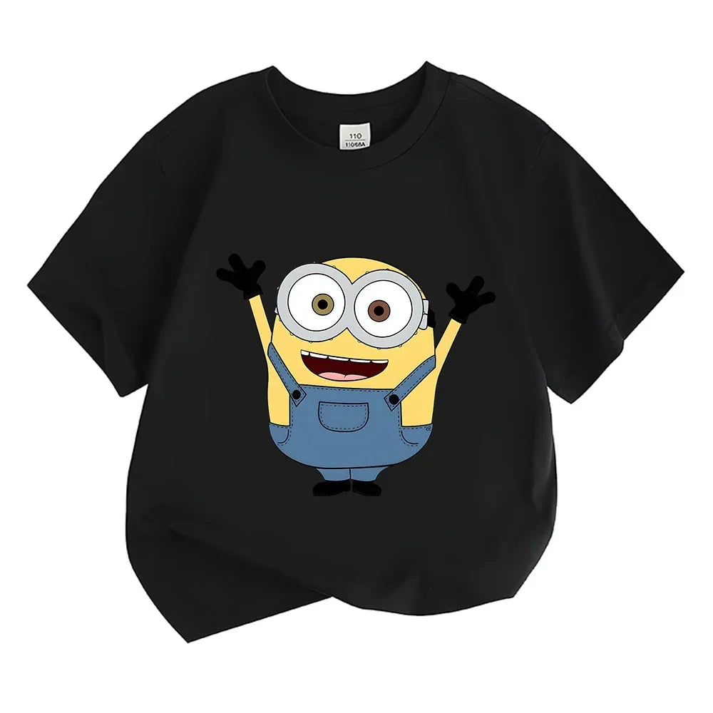 Bob Minions Kids Tee – Soft Cotton Summer Shirt - Image 5