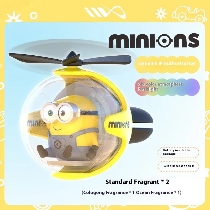 Minions Cartoon Car Air Freshener - Image 4