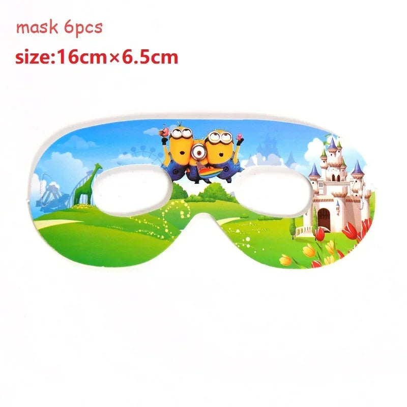 Miniso Minions Party Set – Disposable Cups, Plates & Straws - Image 10