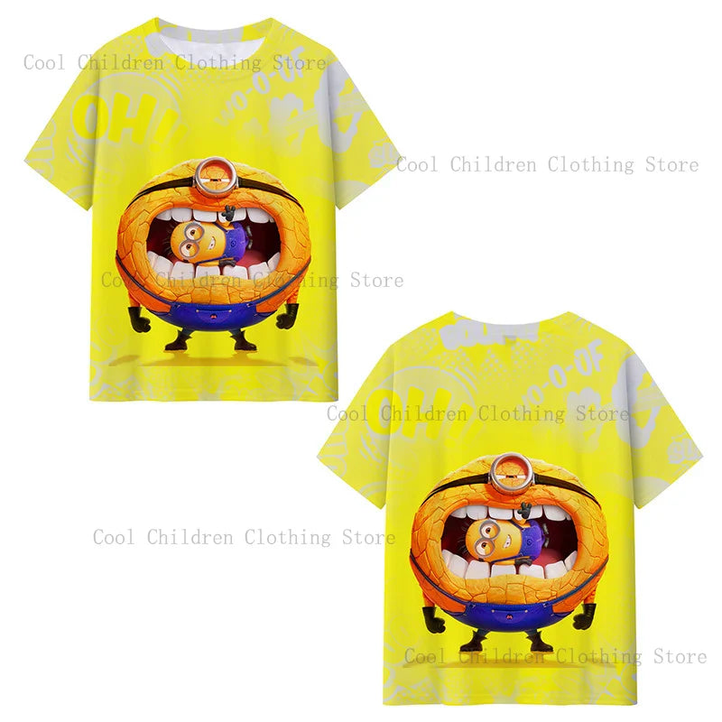 2024 Minions Parent-Child T-Shirt - Image 3