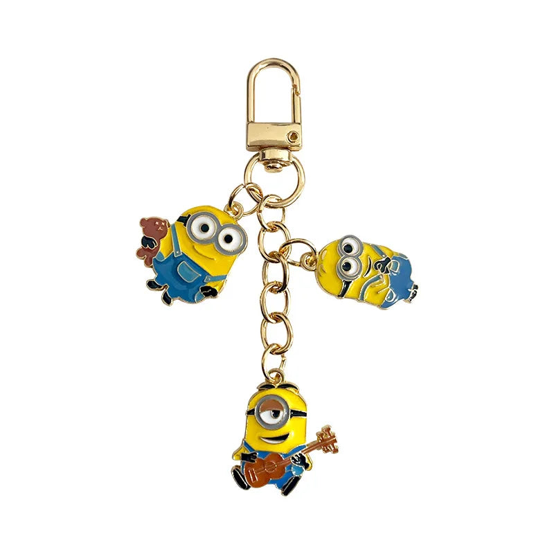 Minions Keychain Earphone Case Pendant - Image 5